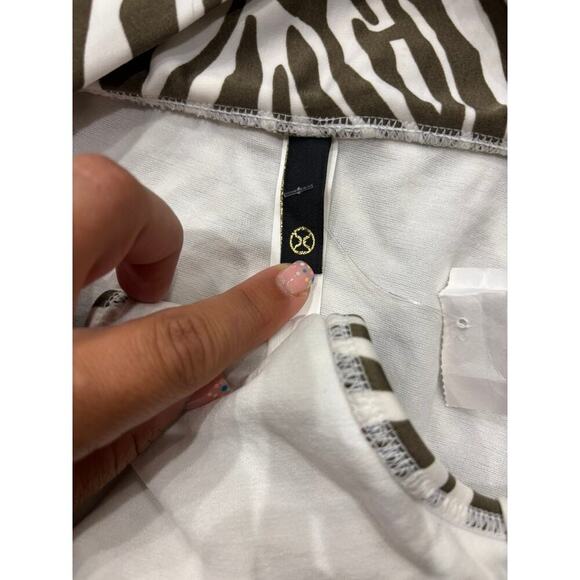 Vix Paula Hermanny Zebra Bia Tube Bikini Brown White NWT Size Small - Picture 3 of 6